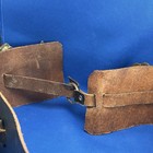 Vintage Horse Brasses Leather Martingale Strap 7 Equestrian Medallions Horse