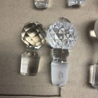 Vintage Antique Glass Crystal Bottle Stoppers Decanter Cruet Lot Of 13