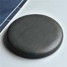 6 9  China Ink Natural Original Stone Hand-carved Lotus Leaf Inkstone Inkslab