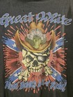 Great White Mista Bones Wild Ride Rare Vintage Thrashed T Shirt Size Large 21x25