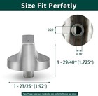 5-pack Burner Control Knobs For Whirlpool Oven Range Models Wcg55   Wcg77