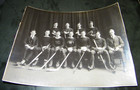 Vintage Original 1920 s Hwt hutchinson Hutch Tech Buffalo ny Hockey Team Picture