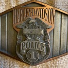 Rare 1994 Harley Davidson Motorcycles On Patrol Since 1909 Police 1 Belt Buckle