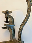 Antique  Universal No  1 Meat Grinder Food Chopper Pat 1899 With Counter Clamp