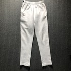 Mickey Mouse Kappa Collab Sweatpants Youth L White Logo Pattern Side Trim Disney