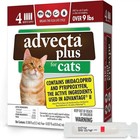 Advecta Plus Flea Protection Squeeze-on For Large Cats Over 9lbs 4ct
