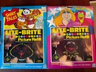 1978 Hasbro Lite-brite - Pegs  Order Sheet  Box  Picture Refills  Blank Sheets