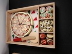 Melissa   Doug Wooden Pizza Party Birthday Party And Cutting Fruit Playsets