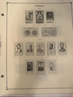 Scott Jamaica Stamp Album  1860-1995 Lightly Used  40 Pgs Free Shipping In Us