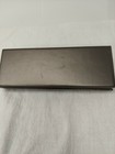 Carolee Eyeglass Case Brown Silver Heart 