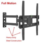 Swivel Tilt Tv Wall Mount Bracket For 32 36 40 42 46 50 55 65 Led Lcd Plasma Tvs