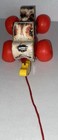 Doggy Pull Toy  Fisher Price  little Snoopy  196os Wooden  Dog On Leash