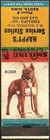 Phillips 66 Gas   Oil   Happy   s Service Station   Early Matchcover Keota Iowa Ia