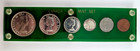 Canada 1957 Silver Proof-like Six  6  Coin Mint Set In Capital Holder
