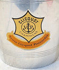 Vintage Veuve Clicquot Ponsardin Champagne Bucket Advertising Ink Vogalu