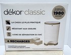 Dekor Classic Diaper Pail Box Of 4 Refills Holds Up To 1 980 Diapers