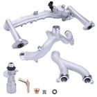 For Land Rover Jaguar 3 0 V6 5 0 V8 Upgraded Metal Coolant Water Pipe System Kit