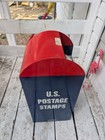 Vintage U s  Post Office Stamp Vending Machine Postage Dispenser Quarter 