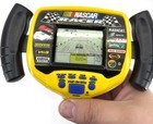 Radica Nascar Racer Handheld Lcd Electronic Racing Game Tested Works Steering
