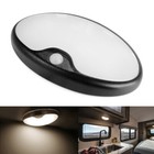 12v 6  Black Led Motion Sensor Light Rv Boat Ceiling Down Light Fixture Switch