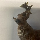 Antique Austrian Vienna Cold Painted Bronze Deer  Will Not Stand Up Needs Repair