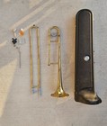 Vintage 1960s Bundy Trombone W case  Mouthpiece    Accessories