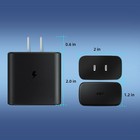 Universal 45w Usb-c Super Fast Wall Charger Usb Type C Charging For Samsung