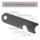 Fire Starter Flint Steel Striker Survival Kit Ferro Rod Outdoor Camping Tool New