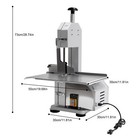 650w Electric Commercial Frozen Meat Bone Saw Butcher Band Saw Cutting Machine