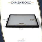 3 Pack Of 12 X 16 X 3 4 Riker Display Cases Boxes For Collectibles Jewelry  more