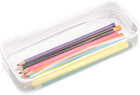 Clear Pen Pencil Case Pouch Big Capacity Pencil Case Bag Storage Bag Holder Tran