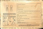 Vintage 1940s Simple Dress Simplicity Sewing Pattern 4578 Bust 34 Complete