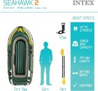 Seahawk Inflatable Boat Serie includes Deluxe Aluminum Oars And High-output Pump