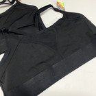 2 Victoria s Secret Pink Women s Quick Dry Light Support Sports Bra Black Medium