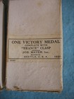 Original Wwi Us Victory Medal France Bar Joseph Mayer Seattle Box Ribbon Rank 