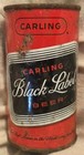 Carling Black Label Beer Can - Flat Top - 12 Oz - Baltimore  Md - Va Tax  1960 s
