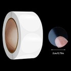 Crystal Clear Round Stickers 500pcs Transparent Packaging Seal Labels