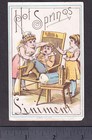Hot Springs Liniment Excelsior Springs Mo St Louis Bottle Victorian Trade Card