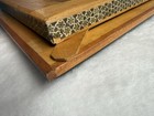 Set Of 3 Vintage Persian Khatam-kari Framed Calligraphy Art