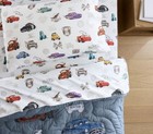 Pottery Barn Kids Disney And Pixar Cars Heritage Organic Cotton Sheet Set
