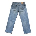 Vintage Levi   s 501 Jeans Mens 33x30 Made In Usa Button Fly Faded Blue 501-0115