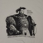 Vintage Stratford Festival Shirt Mens Medium 70s William Shakespeare Henry Viii 