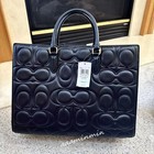 Nwt Coach Maggie Tote Bag In Signature Leather Cy672   Gift Receipt