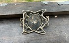 Vintage Antique Sterling Silver Belt Buckle