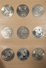 1971-1978 Pds Uncirculated Eisenhower Dollar Set W  Silver   Proofs Of 32 Coins
