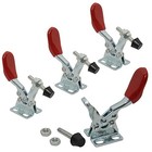 4pcs Toggle Clamp 201a Hand Tool 60 Lbs   27kg Holding Capacity Antislip 
