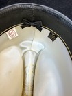 Vtg Resistol 3x Felt Long Oval Cowboy Hat Black Sz  7 In Clean Cond  Needs Band