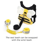 3 In 1 Toddler Harness Leashes   Anti Lost Wrist Link  Kids Bee Safety Backpa