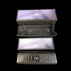 Montblanc Florence Black Pen Case  Leather In Orig Box 