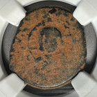 Tough Byzantine Class K Anonymous Christ Virgin Mary Follis Ad 1085-1092 - Ngc